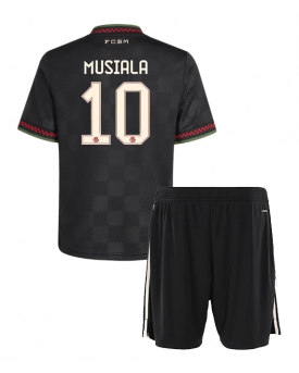 Billige Fotballdrakt Bayern Munich Jamal Musiala #10 Replika Tredjedraktsett Barn 2025-26 Kortermet (med bukser)